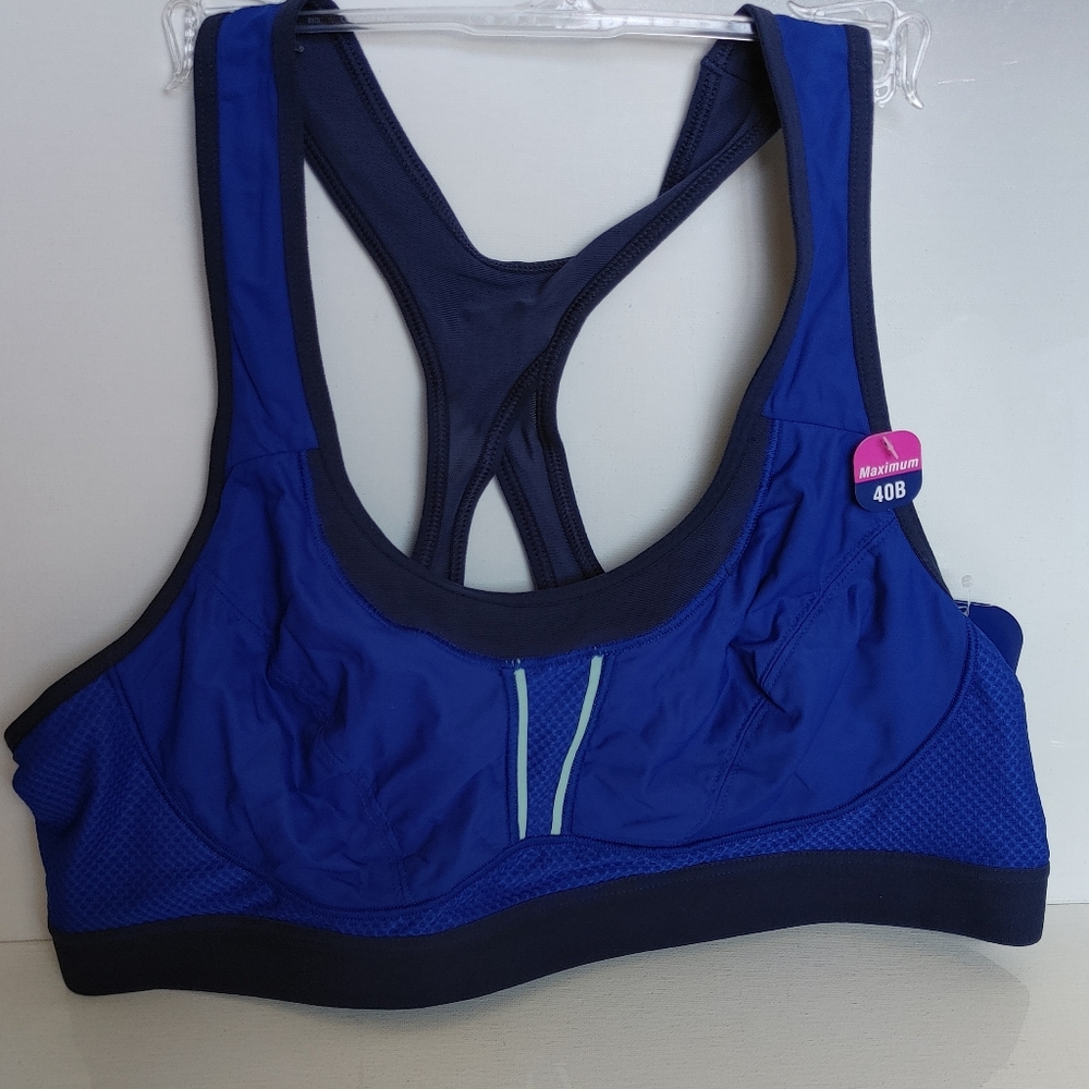 Champion Blue Sports Bra Size 40B